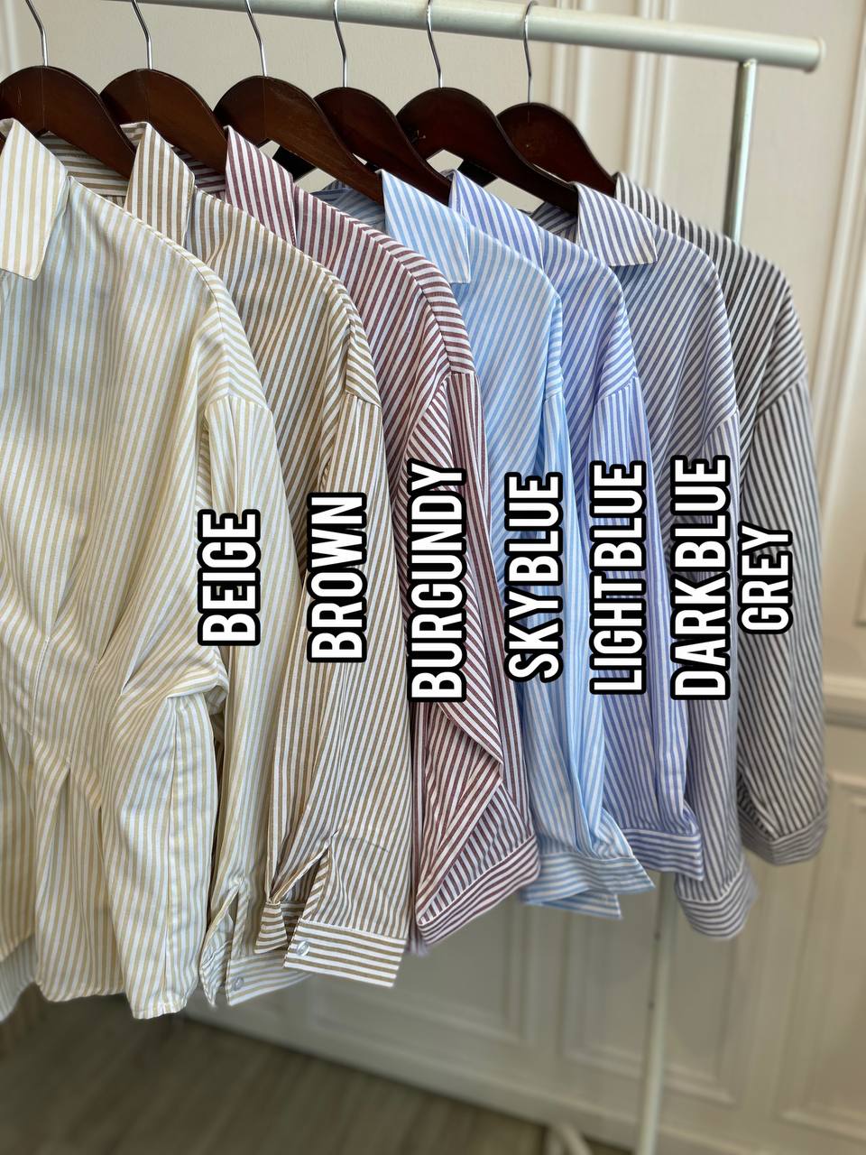 Nelydia Stripe Blouse