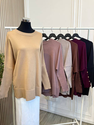 Raina Batwing Knit Top 2.0
