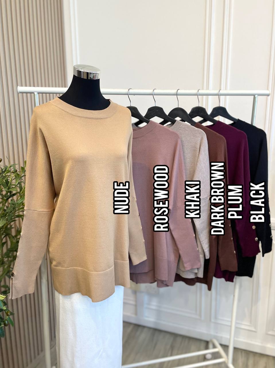 Raina Batwing Knit Top 2.0