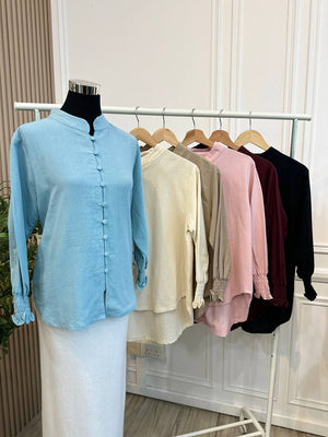Kiara Linen Blouse