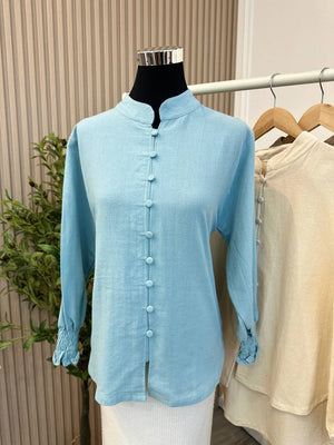 Kiara Linen Blouse