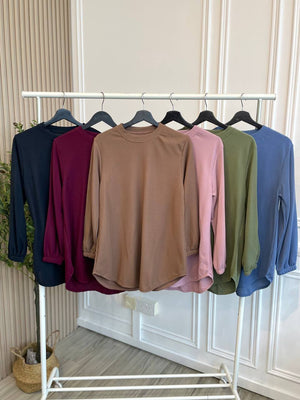Marsha Waffle Top