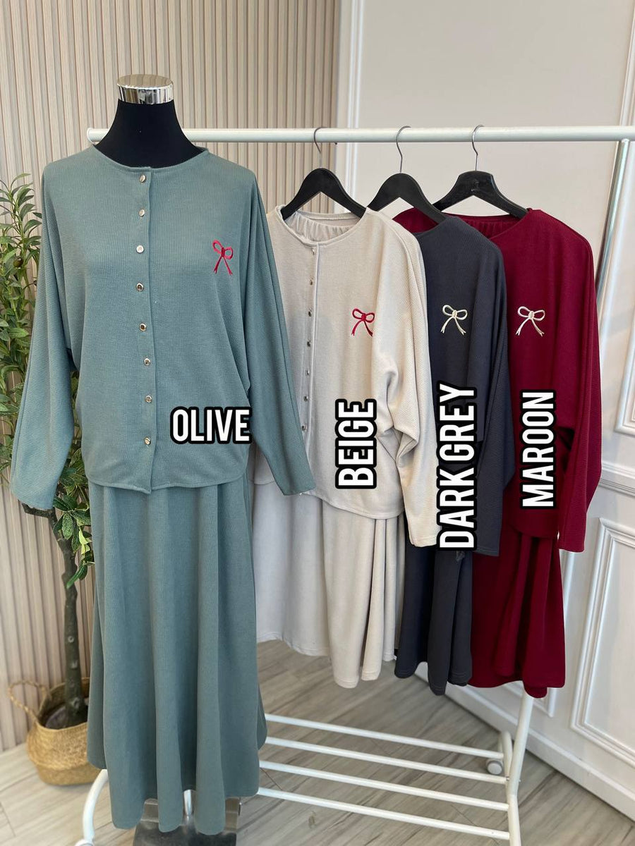 Sherry Batwing Skirt Set