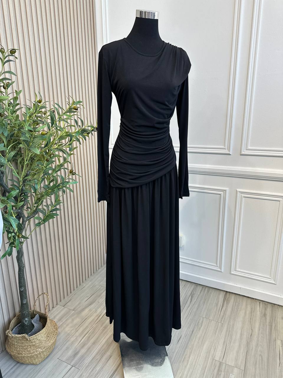 Aria Ruched Dress (NLB Own Manufactured)