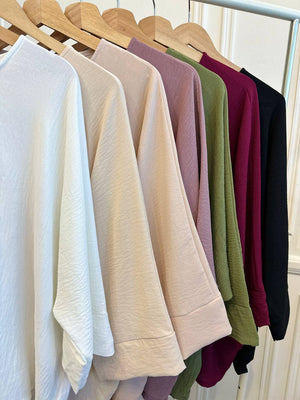 Eva Batwing Top