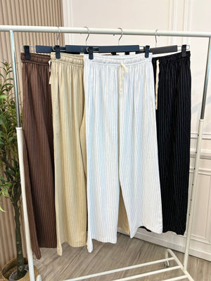Stripe Basic Pants