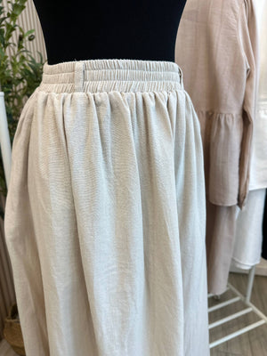 Qina Babydoll Skirt Set