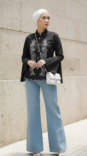 Melly Embroidery Blouse