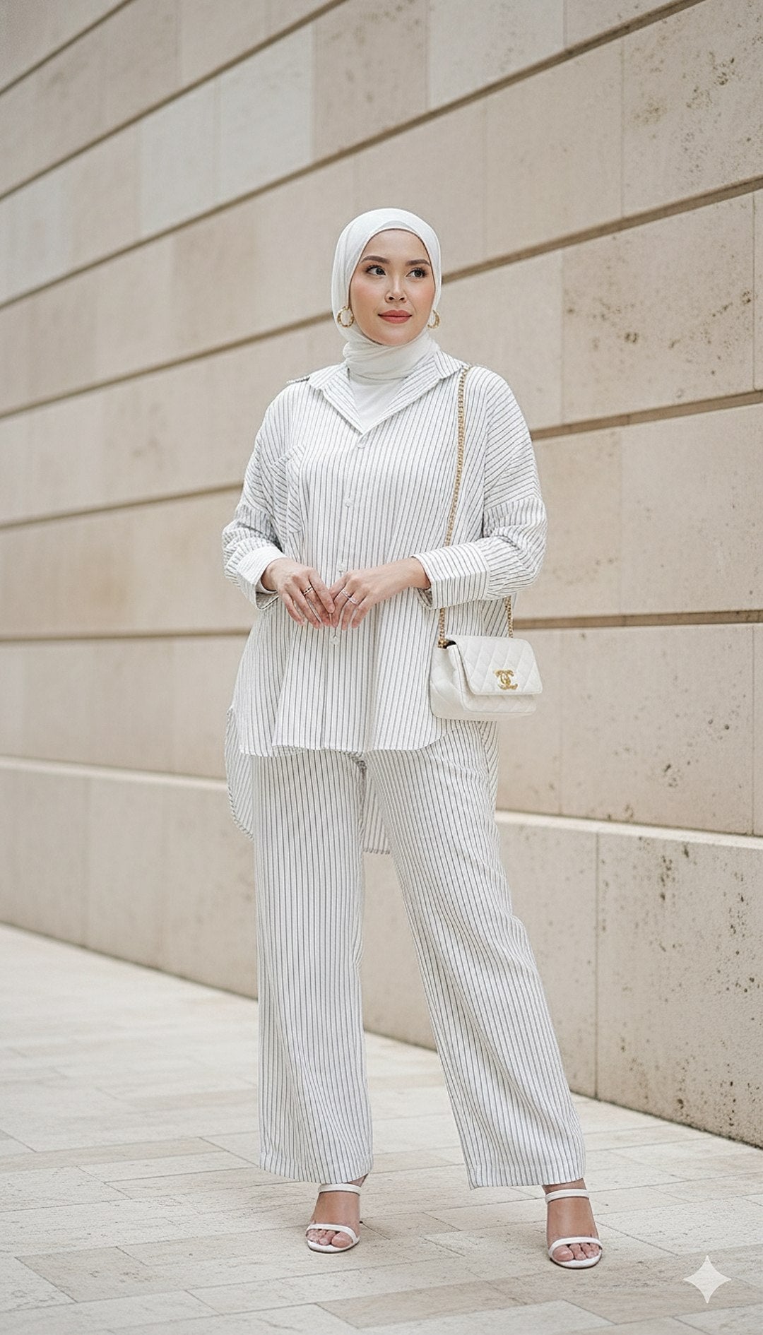 Gracie Stripe Pant Set