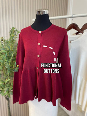 Peplum Knit Top