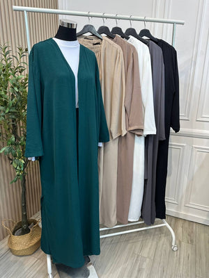 Long Cardi With Pants Set