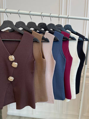 Shenty Knit Vest