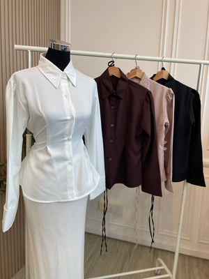 Wawa Tie-Back Blouse