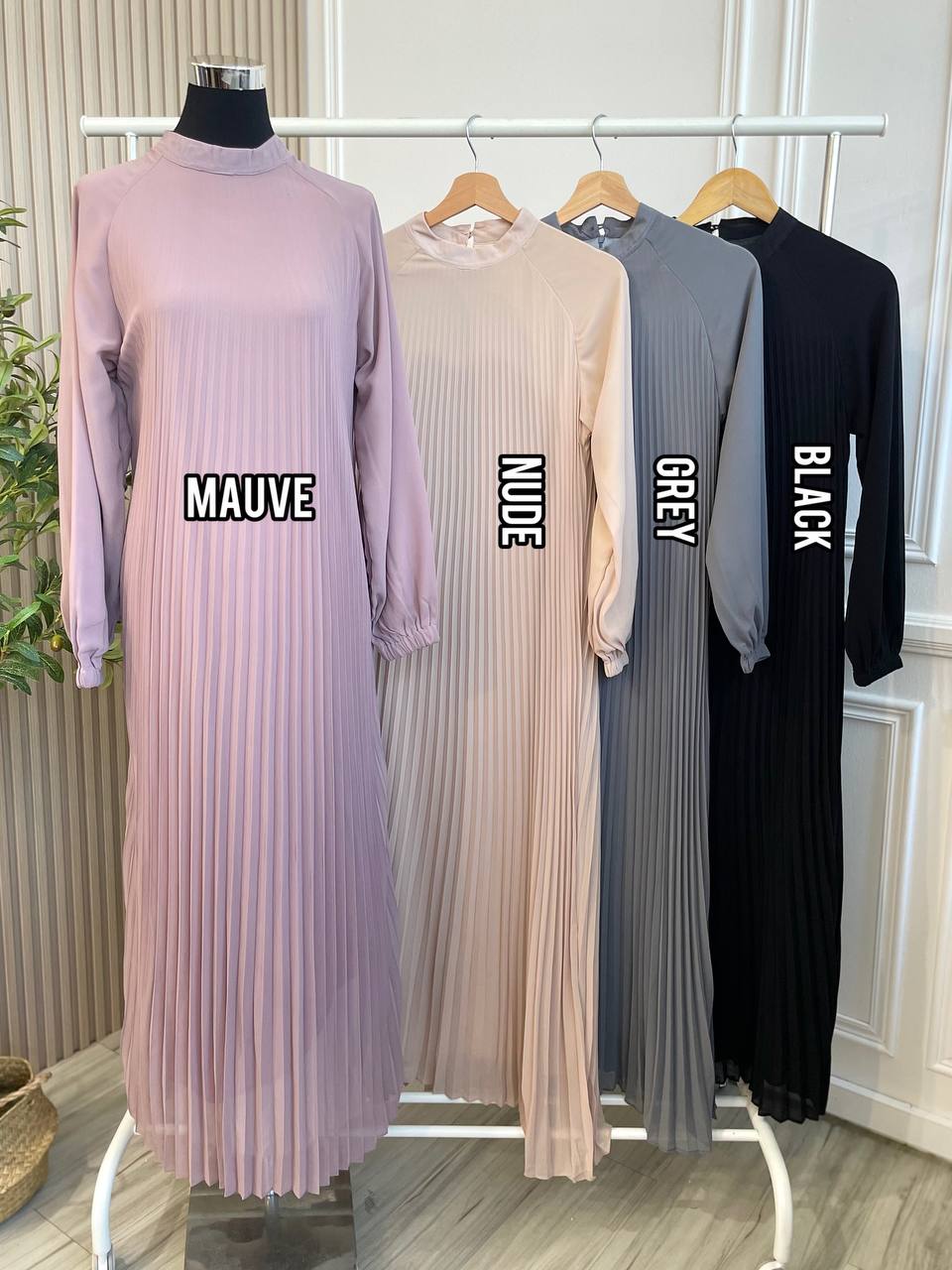 Emily Pleated Dress