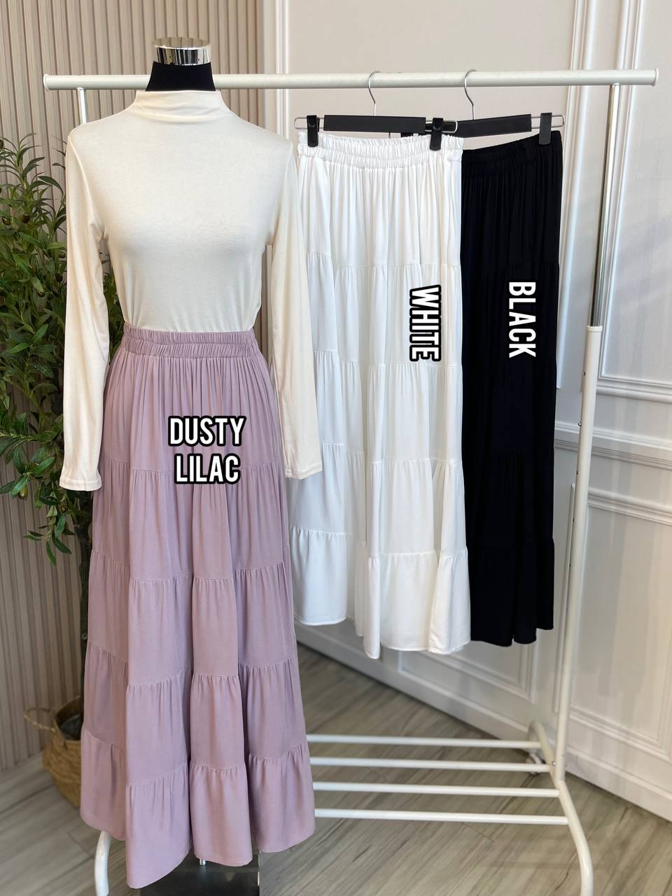 Itzel Tiered Skirt