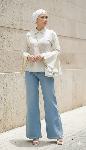 Melly Embroidery Blouse