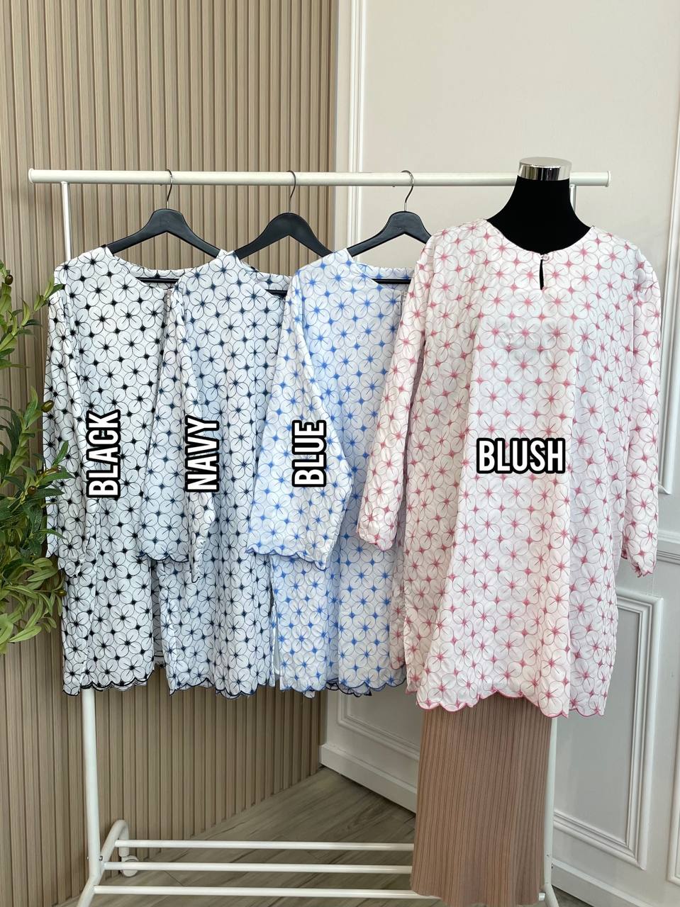 Izara Sulam Oversize Top