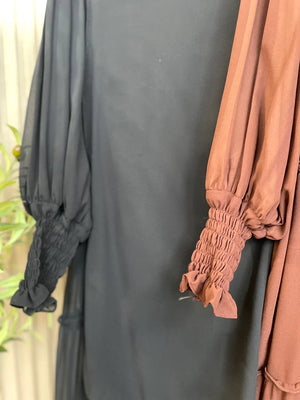 Aluna Tiered Dress Set (comes with bawal)