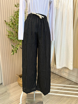 Stripe Basic Pants