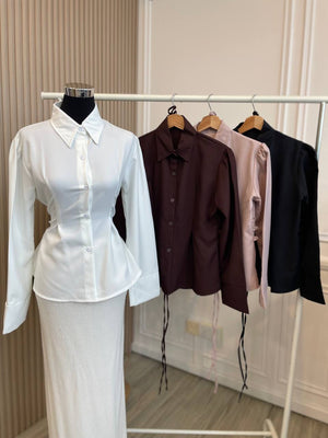 Wawa Tie-Back Blouse
