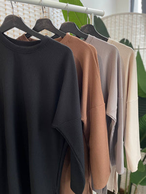 Esther Basic Waffle Top