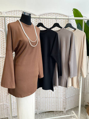 Esther Basic Waffle Top