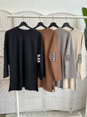 Esther Basic Waffle Top