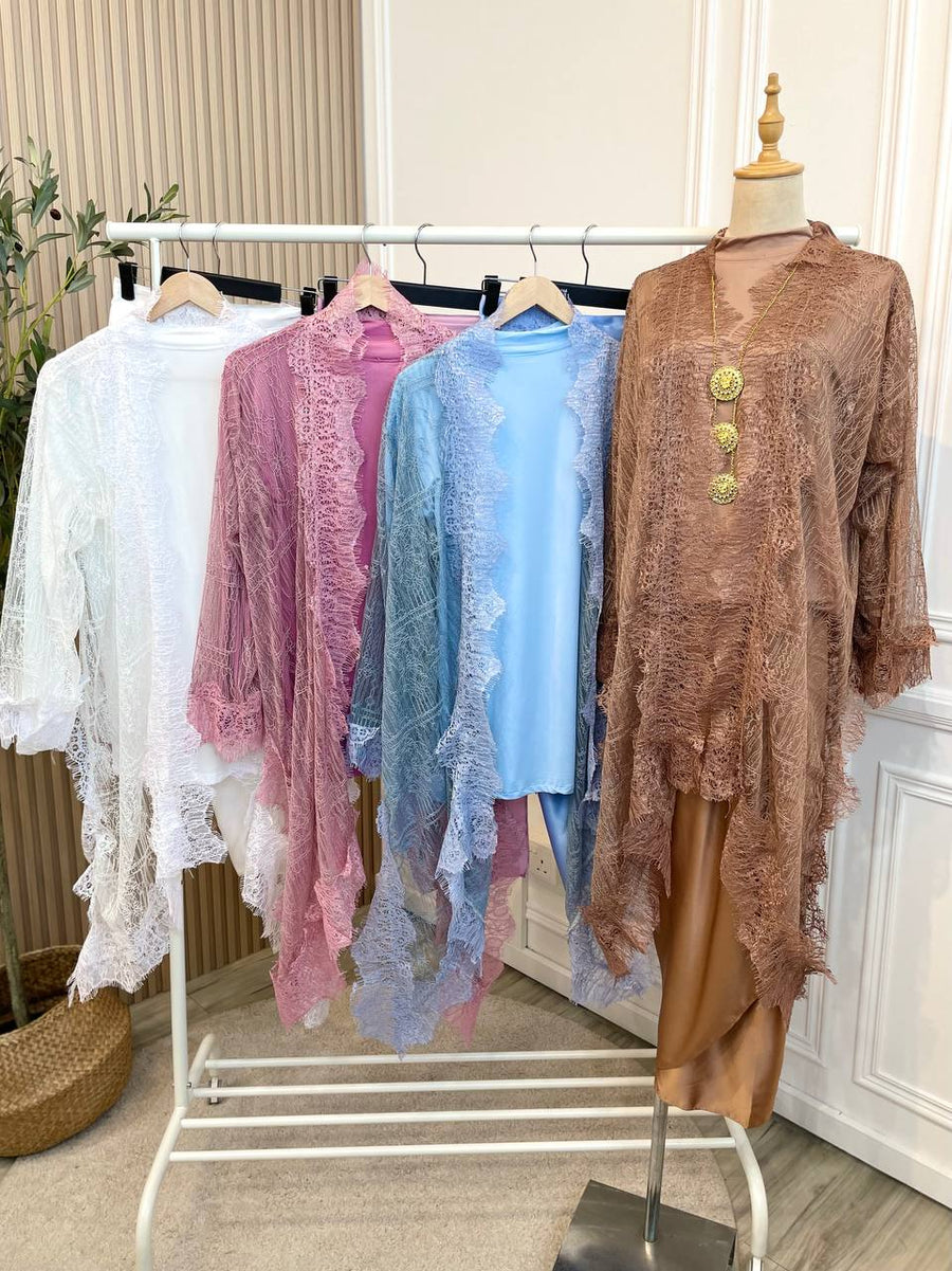 Eid24-Mawar Lace Skirt Set