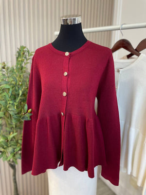 Peplum Knit Top