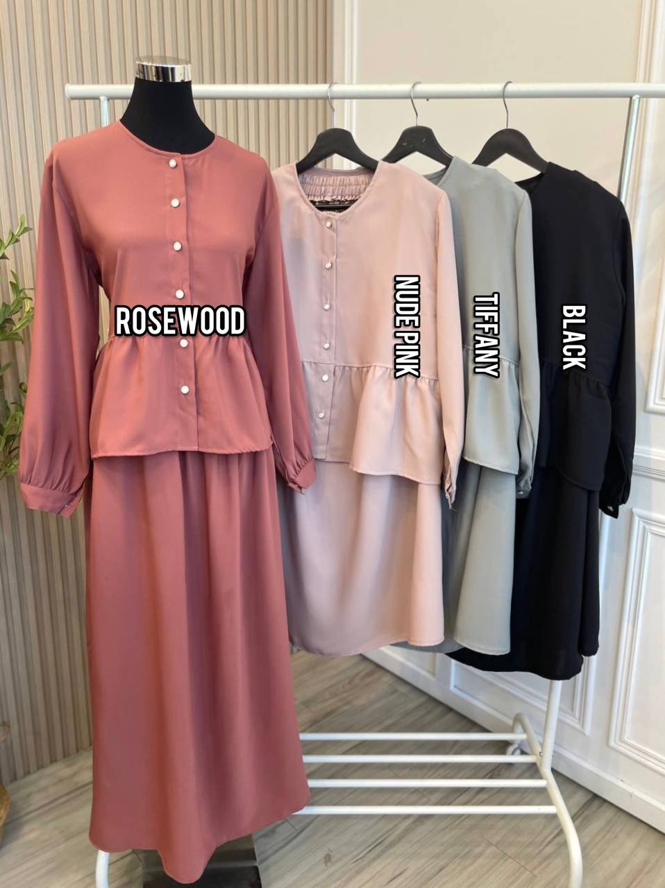 Lorena Babydoll Skirt Set