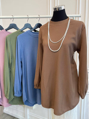 Marsha Waffle Top
