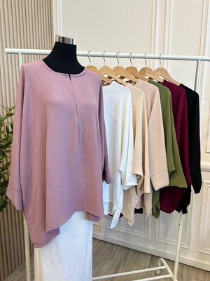 Eva Batwing Top