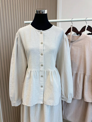 Qina Babydoll Skirt Set