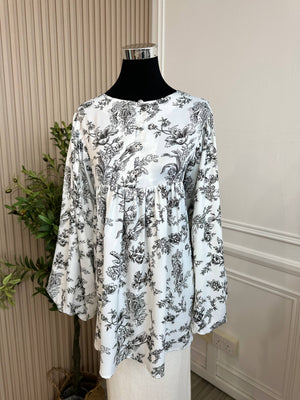 Andra Babydoll Top - (NLB Own Manufactured)