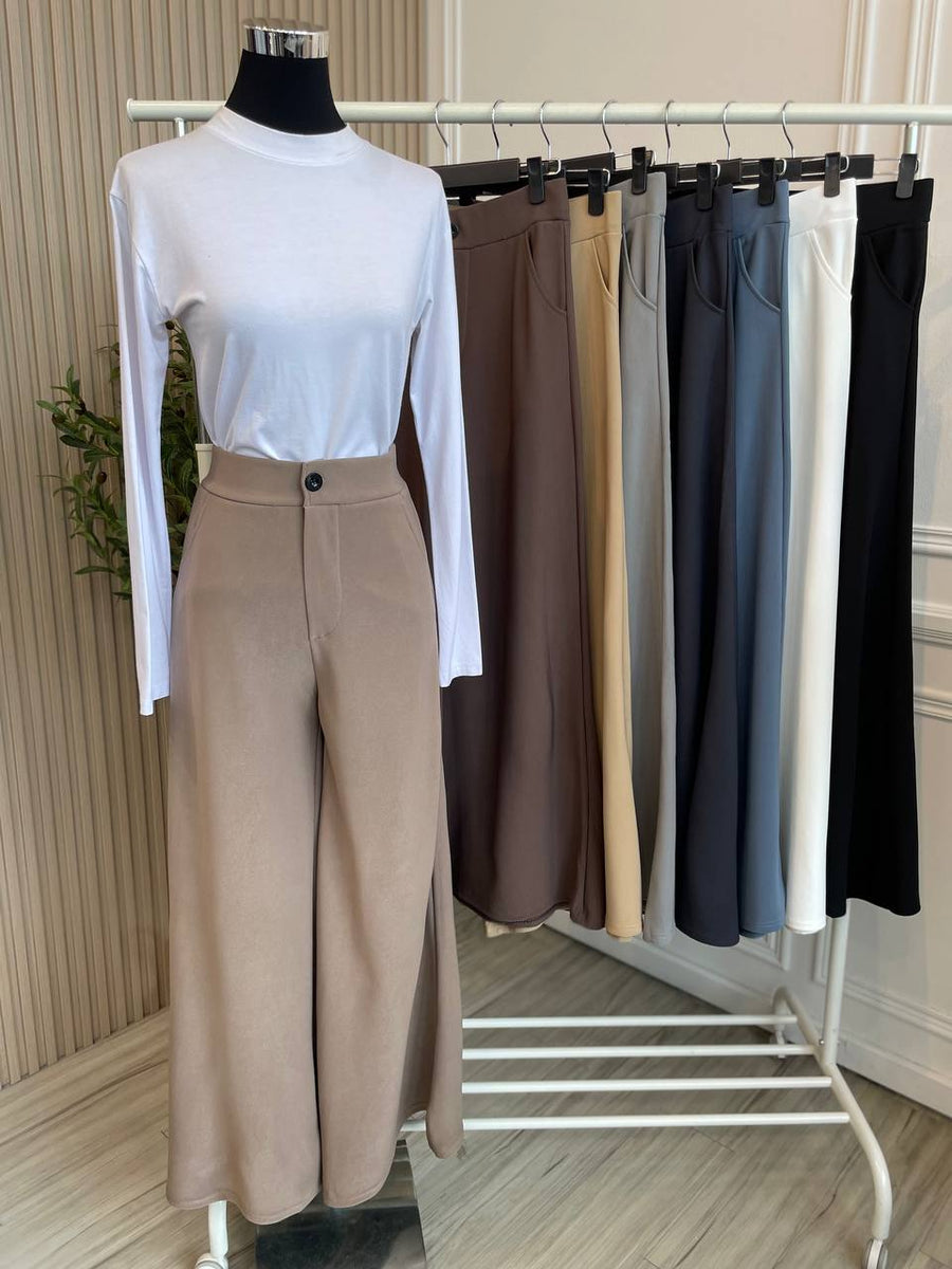 Palazzo Wide Leg Pants