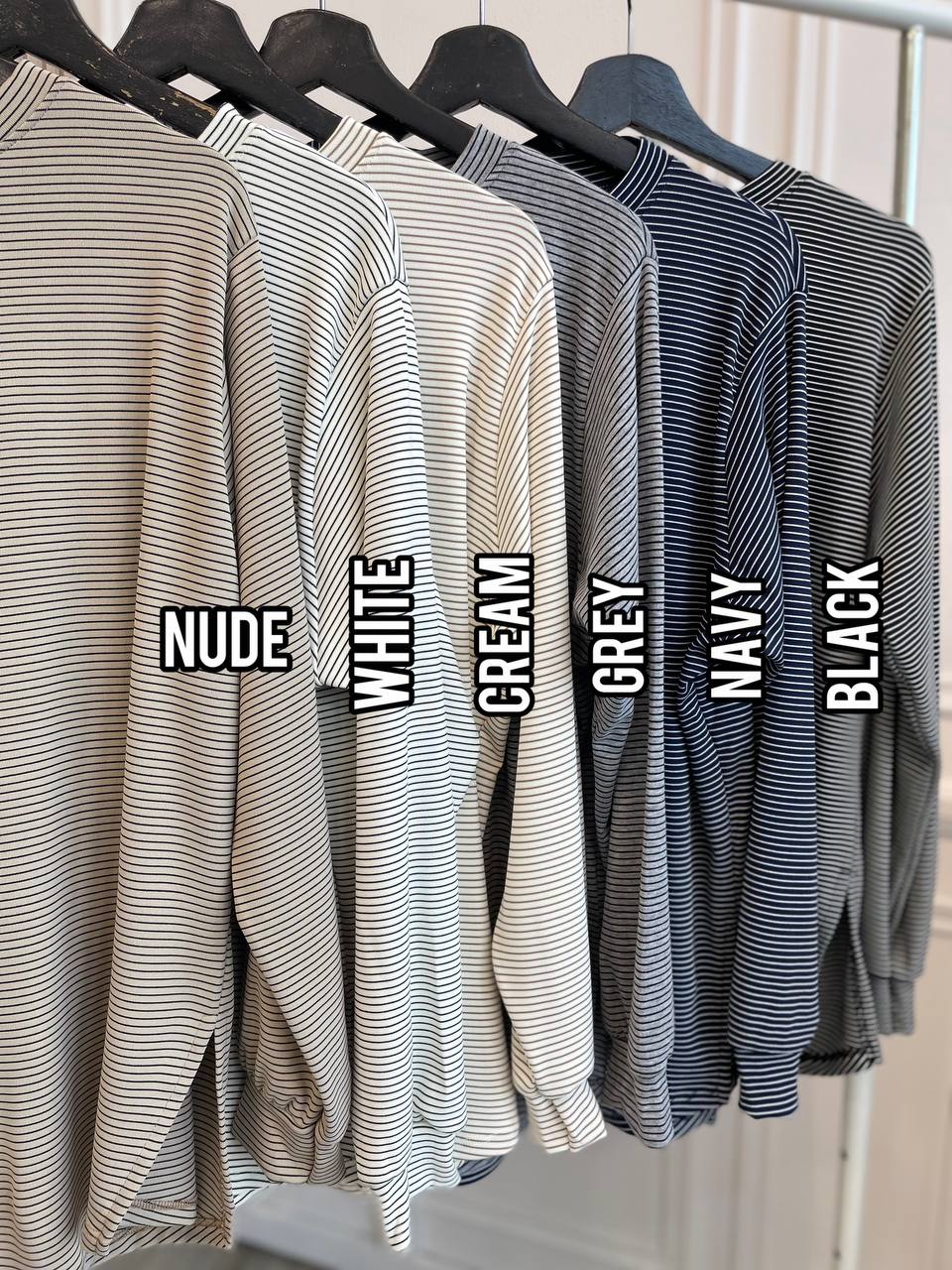 Jane Oversize Stripe Top