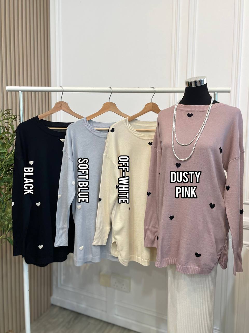 Naya Love Knit Sweatshirt