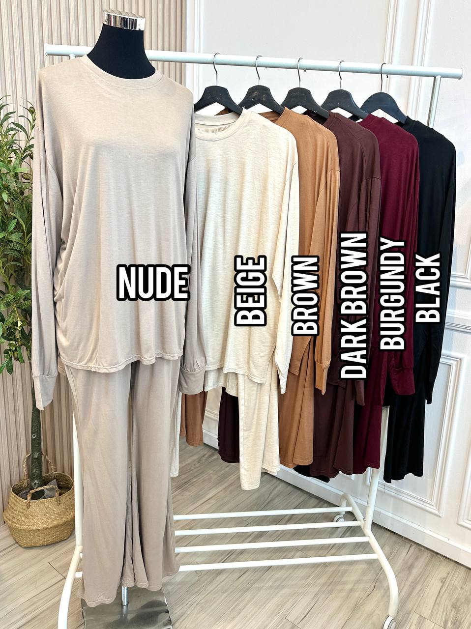 Linda Bootcut Pants Set