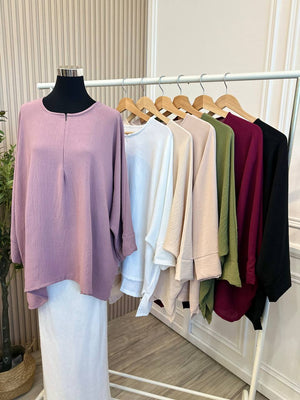 Eva Batwing Top