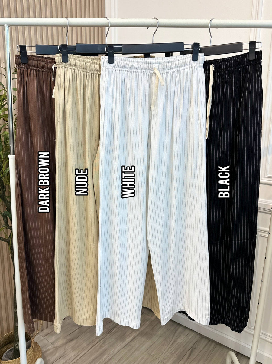 Stripe Basic Pants