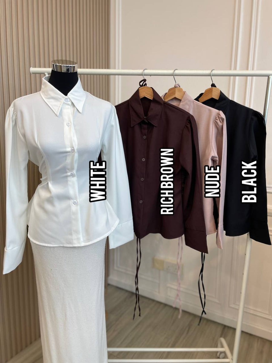 Wawa Tie-Back Blouse