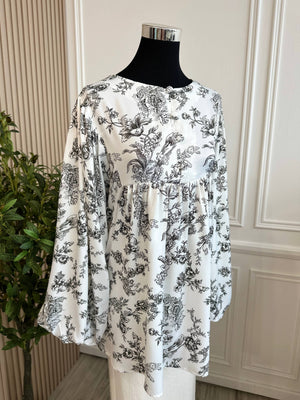 Andra Babydoll Top - (NLB Own Manufactured)