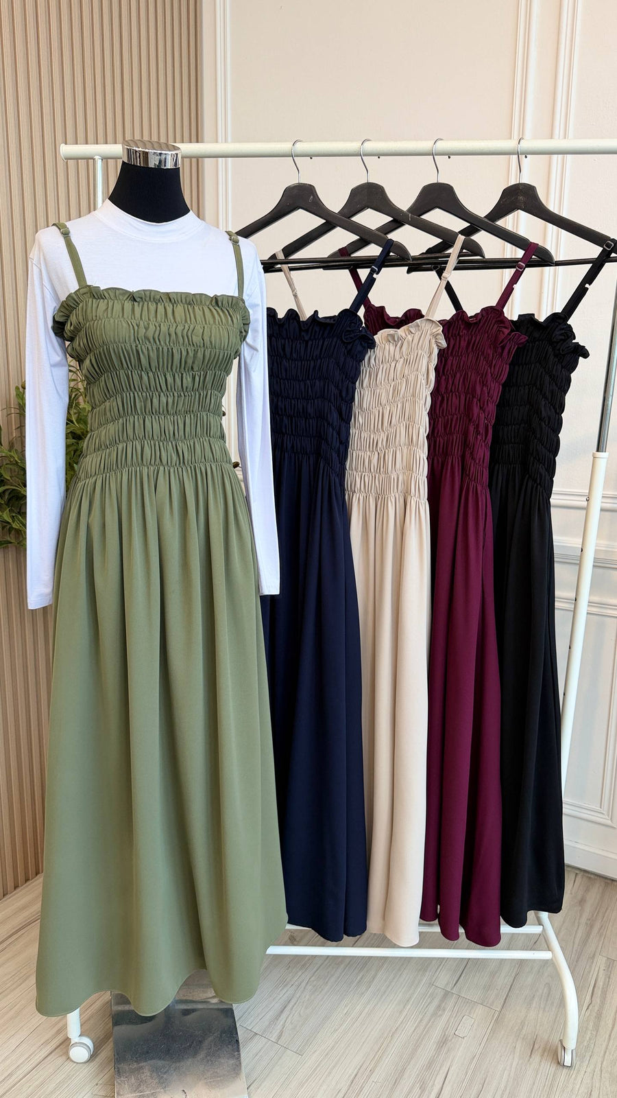 Bree Sleeveless Smock Dress (NLB Own Manufactured)