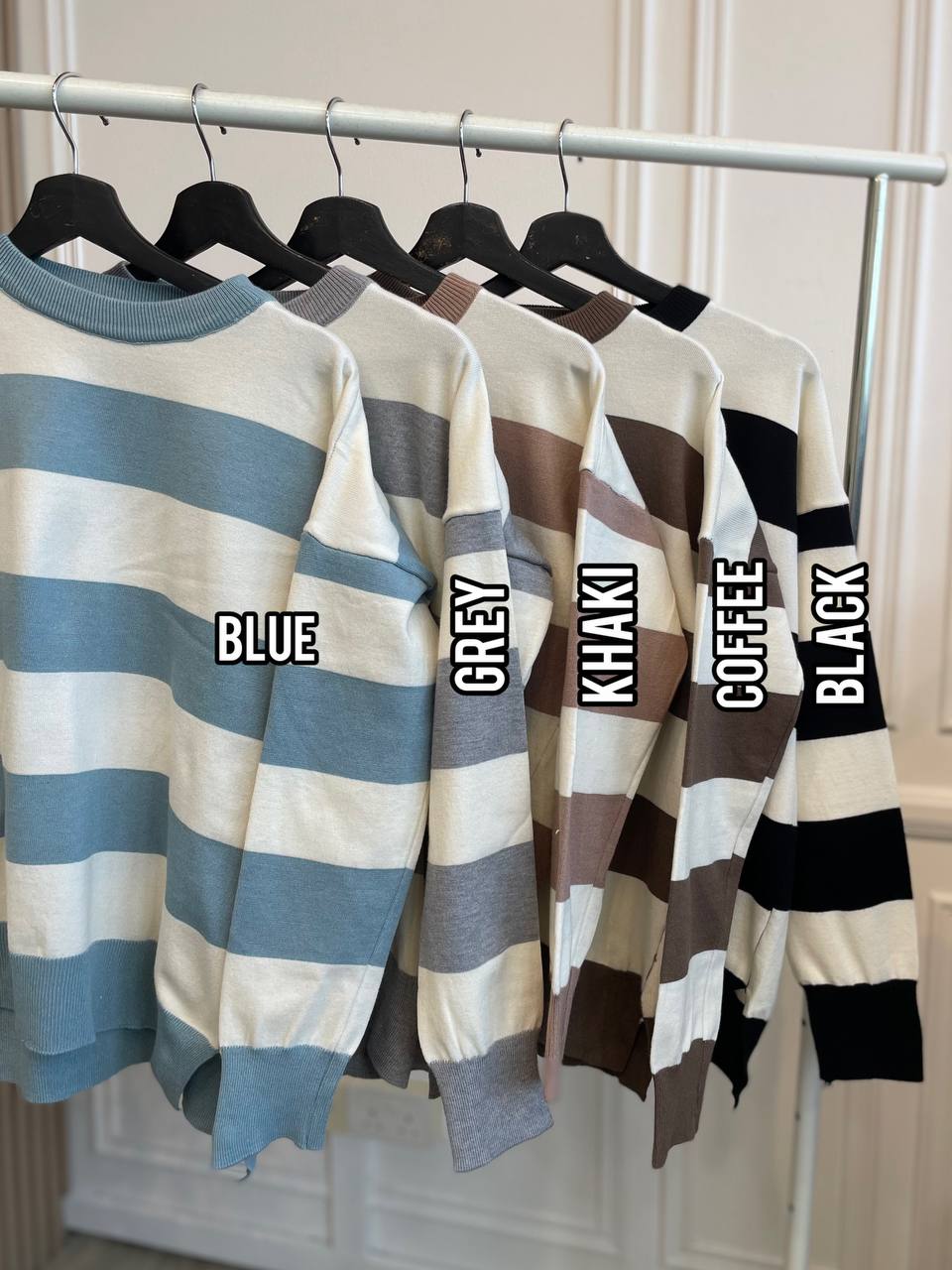 Emma Stripe Knit Top