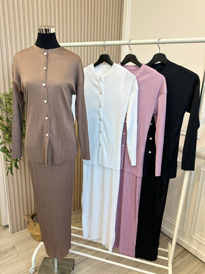 Grace Sleeveless Dress with Cardi