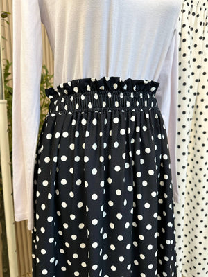 Polka Flare Skirt