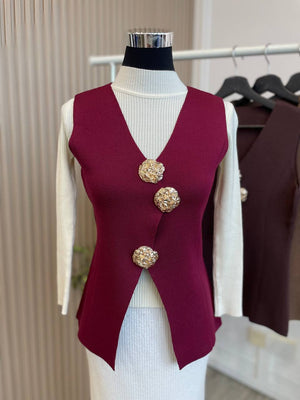 Shenty Knit Vest