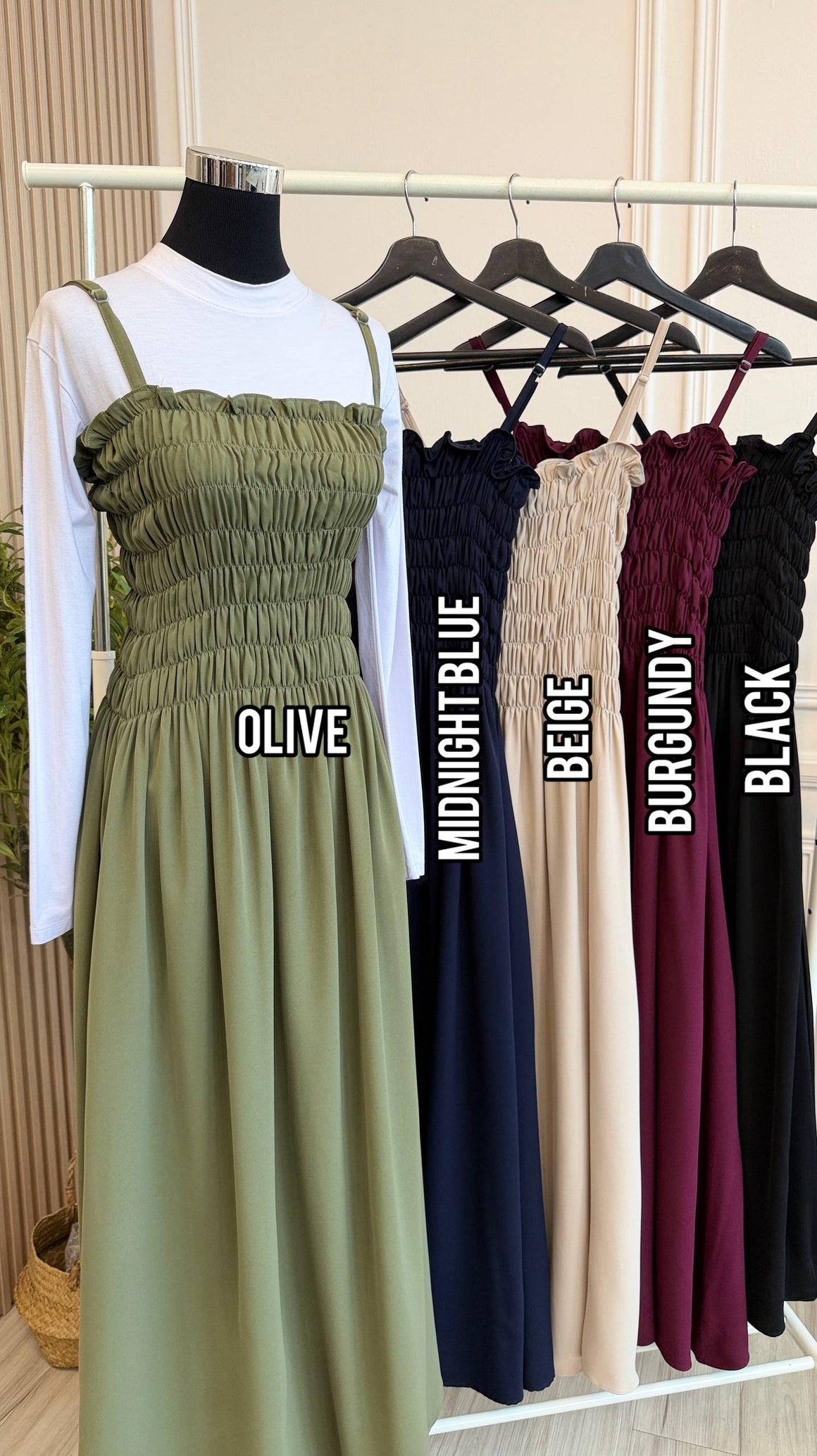 Bree Sleeveless Smock Dress (NLB Own Manufactured)