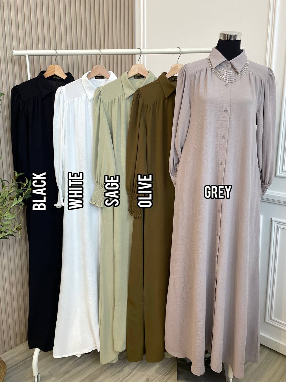 Aveline Shirt Dress (NLB Own Manufactured)