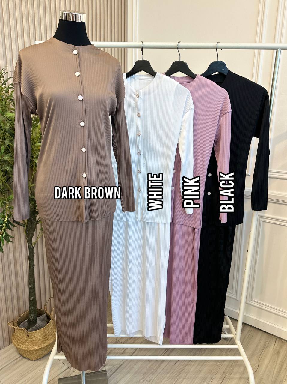Grace Sleeveless Dress with Cardi